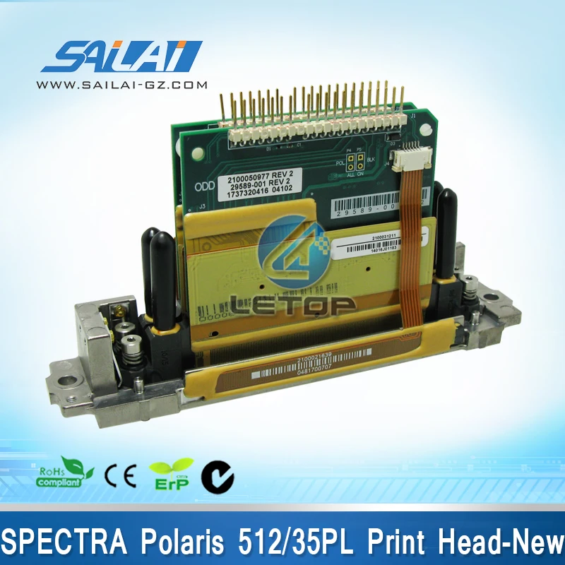 Сделано в США 100% оригинальный сольвентный принтер spectra polaris pq 512 35pl Печатная