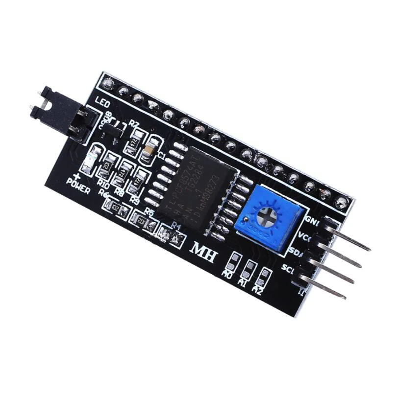 1PCS/lot LCD module Blue Green screen IIC/I2C 1602 for arduino 1602 LCD UNO r3 mega2560 LCD1602 - Color: lcd1602 2004 Module