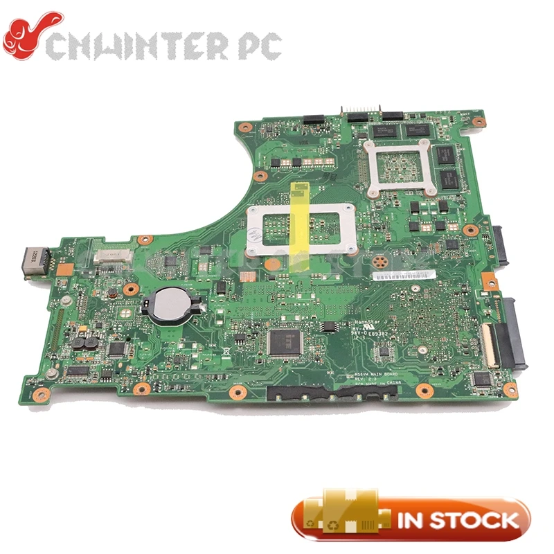 Материнская плата NOKOTION для ASUS N56VM N56VB N56VvV N56VJ N56VZ материнская HM77 DDR3 GT650M 2 Гб