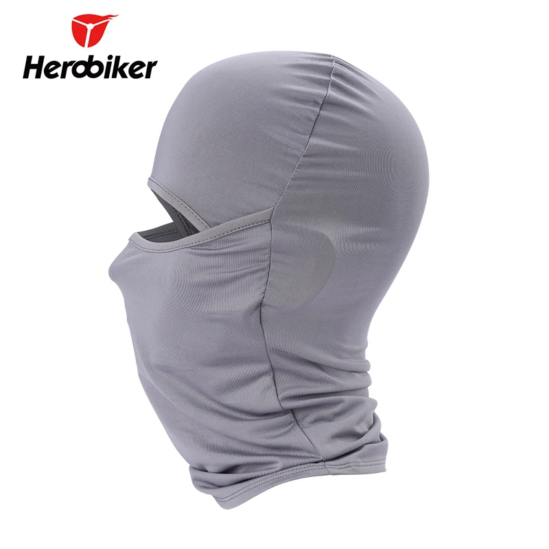 HEROBIKER, новинка, мотоциклетная маска для лица, лайкра, мото Балаклава, Байкерская маска для лица, Лыжная маска, защита от ветра, мотоциклетная маска