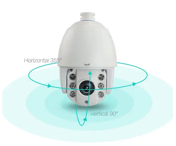 Беспроводная уличная водонепроницаемая IP камера EasyN 109 Full HD 2.0MP 1080p 5x оптический
