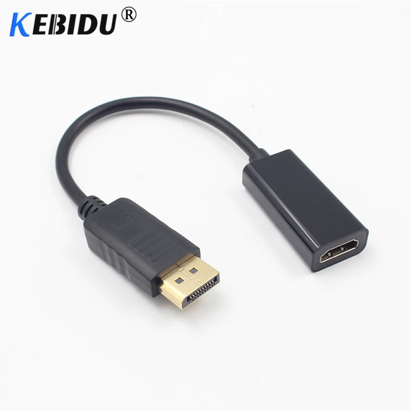 Адаптер kebidu 1080P DP в HDMI-совместимый Кабель-адаптер порт дисплея HDMI-com' HDTV
