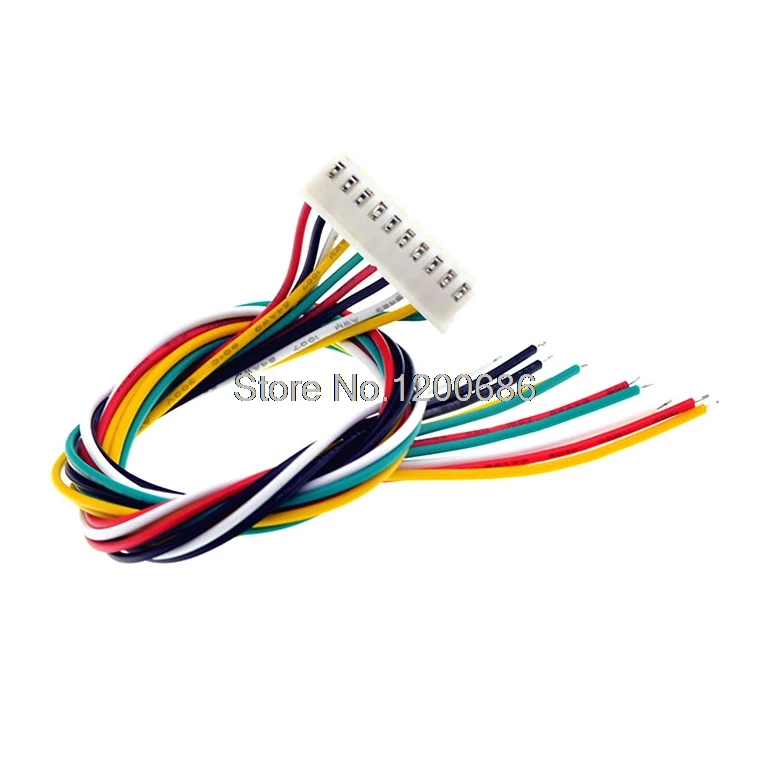 

10P 30cm 22AWG JST XH2.54 Connector Wire Cable 30cm Length 10PIN