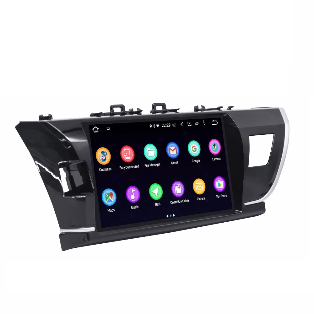 

IPS Touch Screen 10.1" DSP Android 8.1 PX5 Octa Core Car Radio For Toyota Corolla Auris 2014-2016 GPS Navi Wifi Rear View Camera