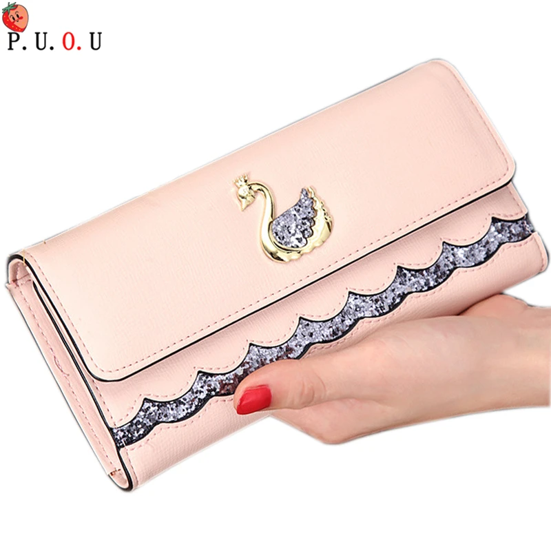 Новинка 2014 большой вместительный трехслойный модный Одноцветный с лебедем на