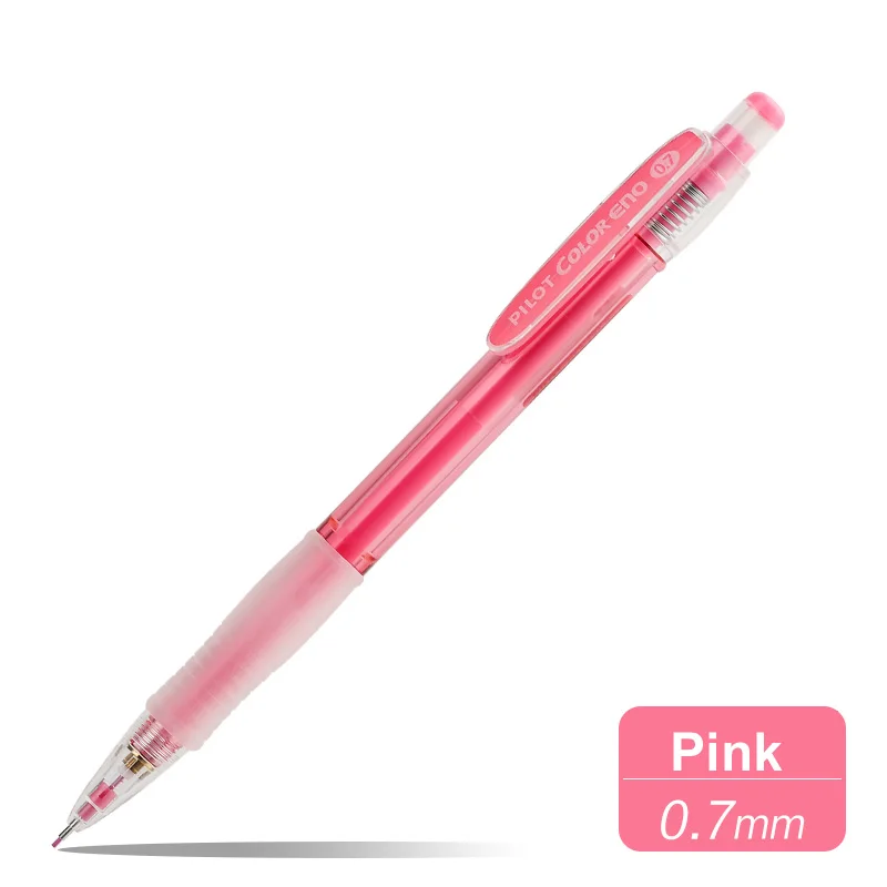 HCR-197 Pink Pilot color Eno механический карандаш 0,7 мм Выдвижной цветной свинцовый автоматический карандаш для манги рисования Kawaii канцелярские принадлежности - Цвет: HCR-197 Pink