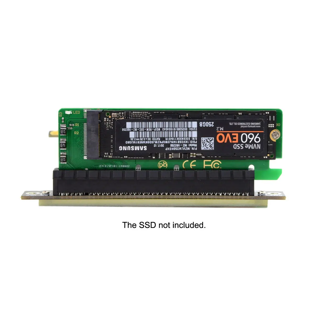 NGFF M key NVME AHCI SSD для PCI E 3 0 16x x4 адаптер XP941 SM951 PM951 A110 m6e 960 EVO SSD|Компьютерные кабели и