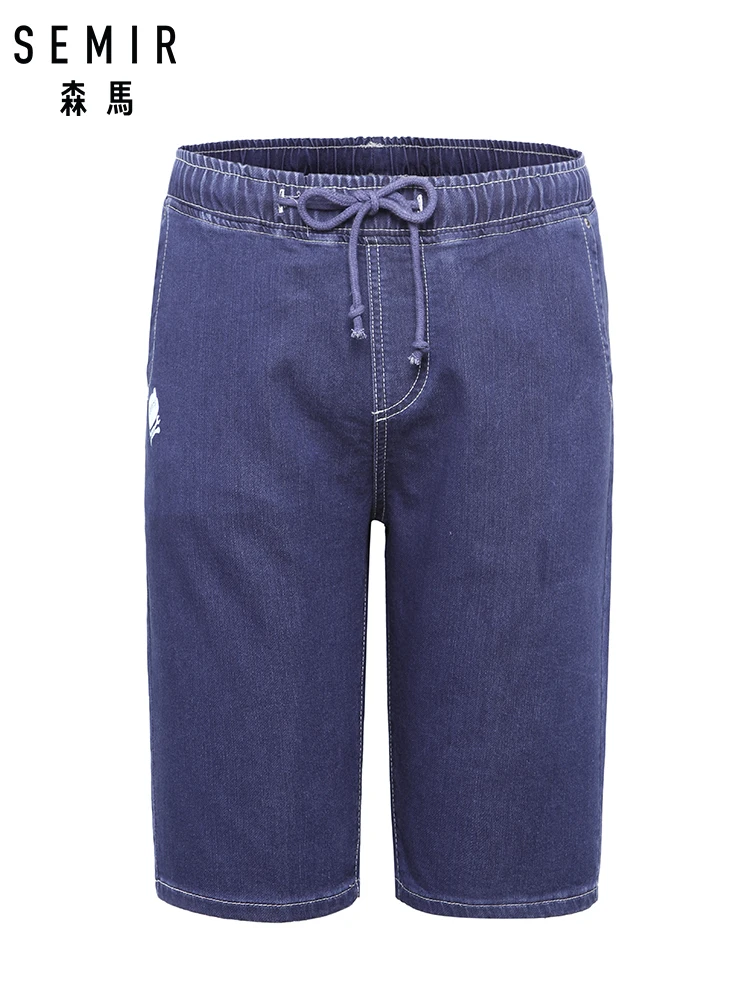 SEMIR джинсовые шорты мужские 2019 летние новые пятые брюки корейские повседневные