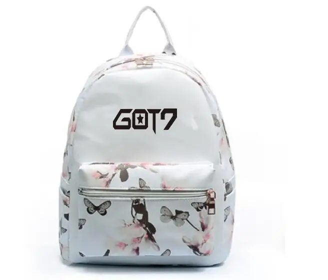 K-pop/новый рюкзак для отдыха из искусственной кожи GOT7 Jackson те же модели мини