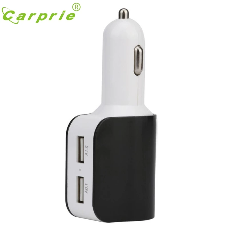 Автомобильный Стайлинг гнездо прикуривателя CARPRIE 2 USB разветвитель в одну сторону