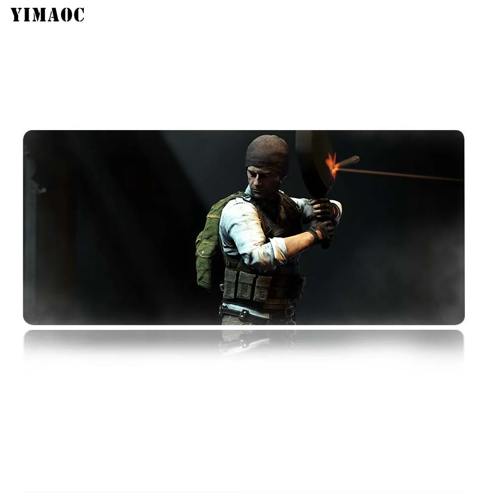 YIMAOC PUBG коврик для мыши 30x80 см компьютерный коврик для мыши Противоскользящий коврик для игровой мыши из натурального каучука
