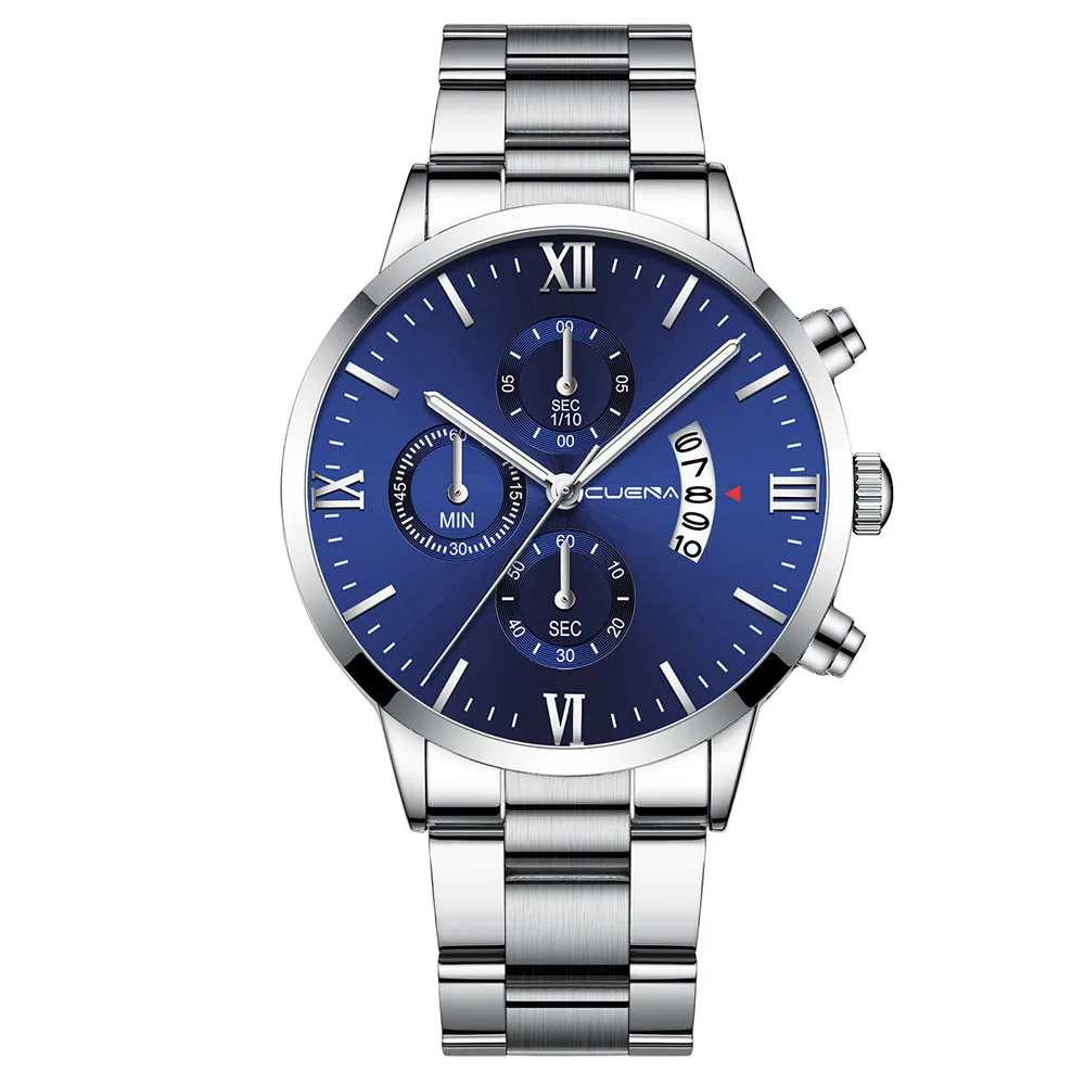 Мужские часы модные роскошные брендовые деловые часы Reloj Hombre кварцевые повседневные спортивные винтажные стальные золотые часы Relogio Masculino
