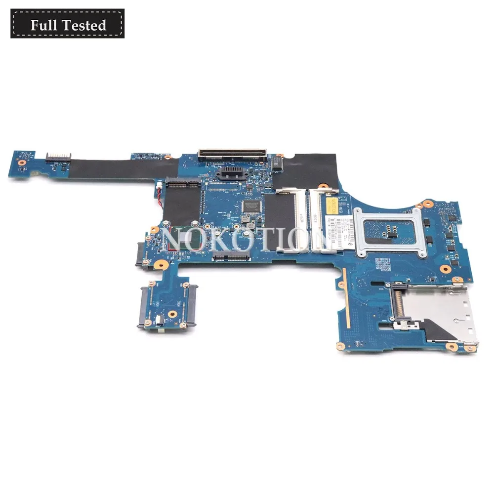 NOKOTION PC материнская плата 652509-001 аккумулятор большой емкости для hp EliteBook 8760 W ноутбук материнская плата HM76 DDR3 протестированы рабочих