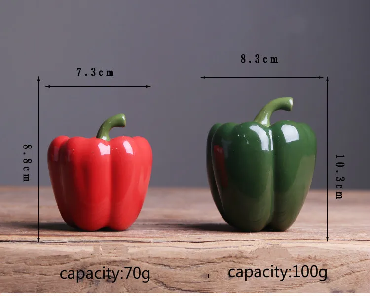 Керамические Чили Capsicum форма банки для чая, банки с крышкой. банка для печенья сушеные фруктовые банки