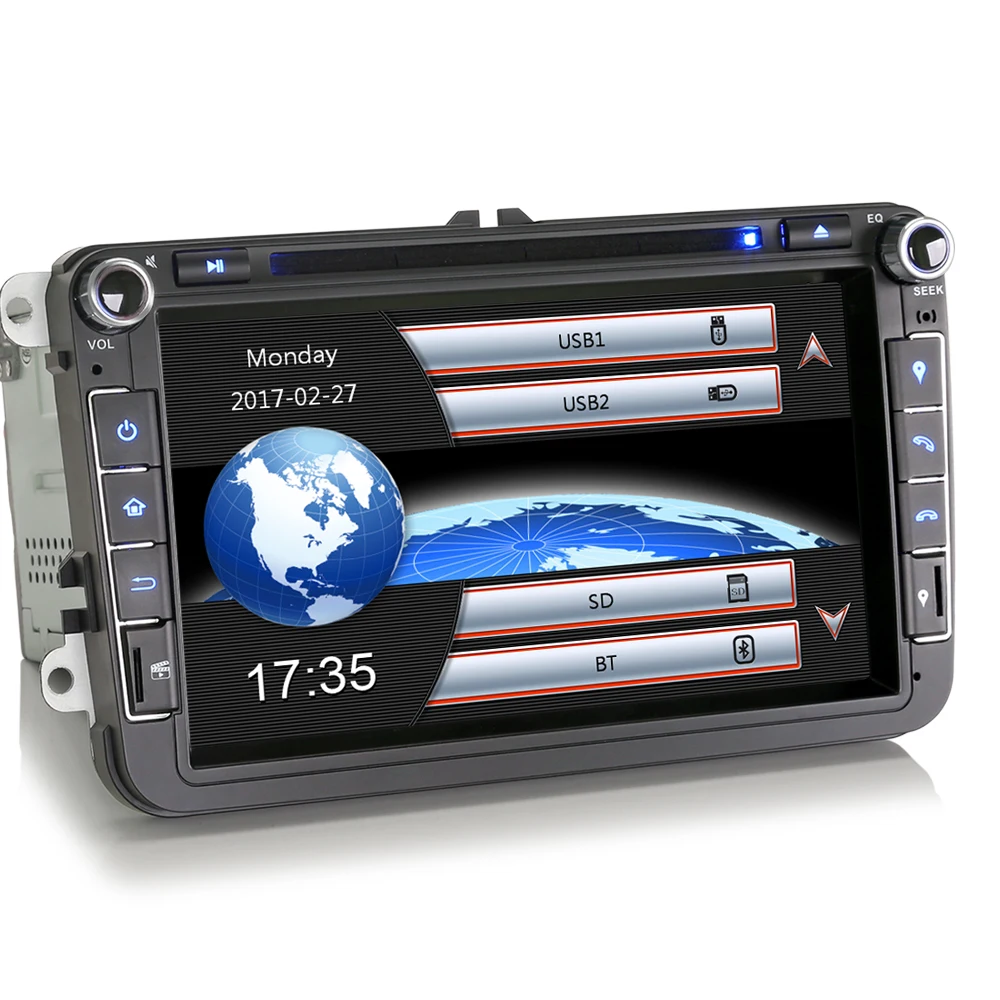 8 &quotспециальный автомобильный DVD для Seat Altea 2004 + &amp Leon 2005 Toledo XL 2007 с внешней