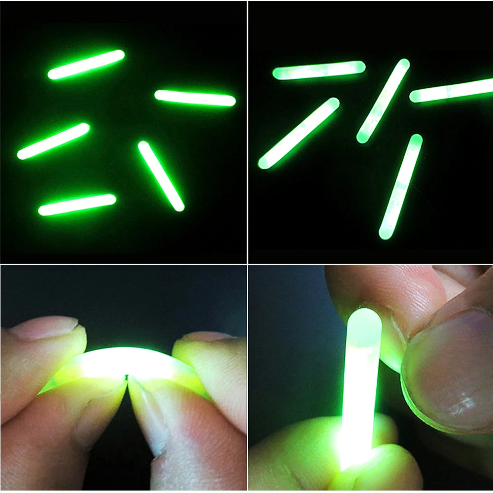 10/20/50 шт 4,5*37 мм рыболовный поплавок флуоресцентный Lightstick ночник плавающий стержень огни темно-палке полезные много рыбалки/партия