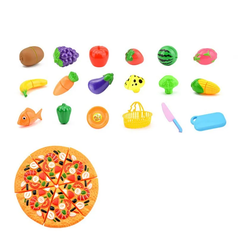 24/23 шт/набор фрукты овощи режущие игрушки Детские кухонные набор раннего