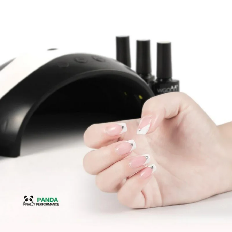 2018 Новинка 24 Вт панда УФ лампа для геля лак ногтей отверждения свет машина