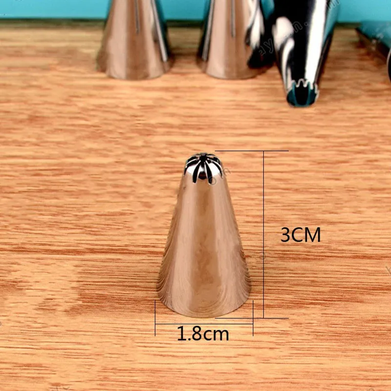 35 шт./компл. Кондитерские наконечники из нержавеющей стали инструменты для