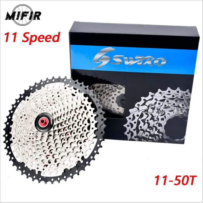 Саншайн высокое качество K7 MTB горный велосипед 11 скорость карты маховик звездочки кассеты велосипеда аксессуары 11-50 T Запчасти для велосипедов