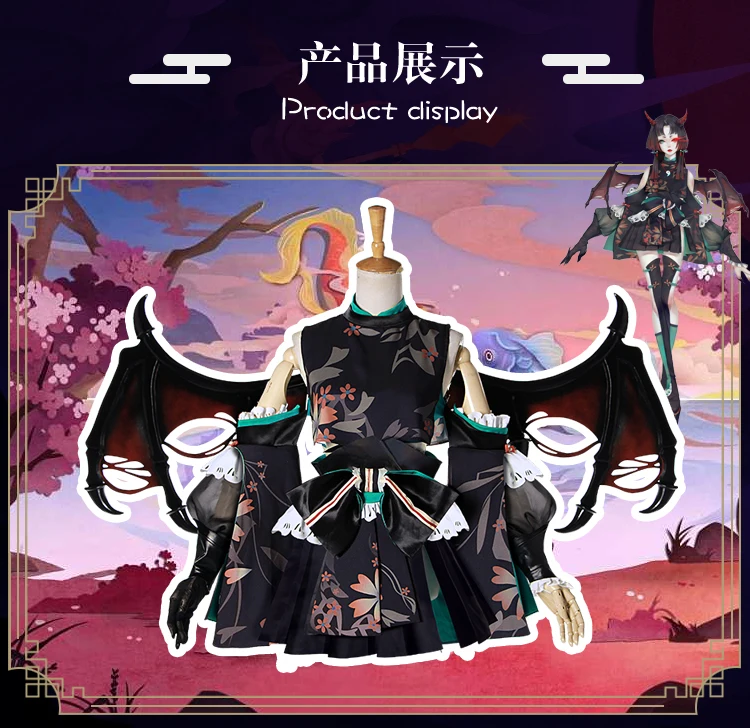 [Настройка] Горячая игра Onmyoji вампир Банши косплей костюм полный набор S-XL для женщин Хэллоуин Карнавал Новинка