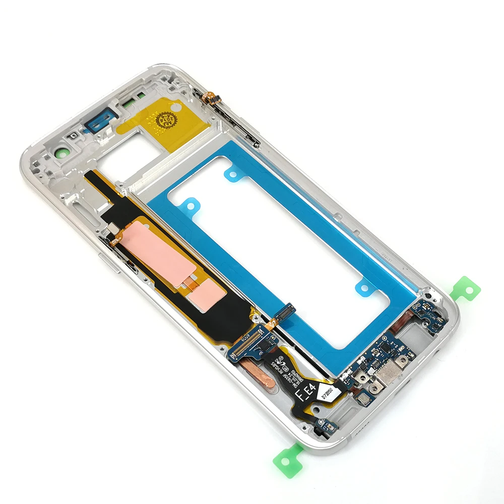 E-REPAIR Передняя средняя рама металлический ободок пластина Главная Кнопка зарядки