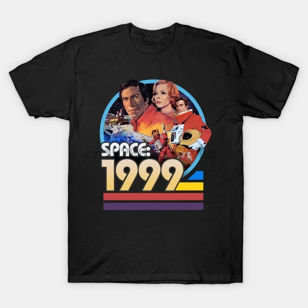 Мужская футболка с коротким рукавом Space 1999 Футболка женская Топы | одежда