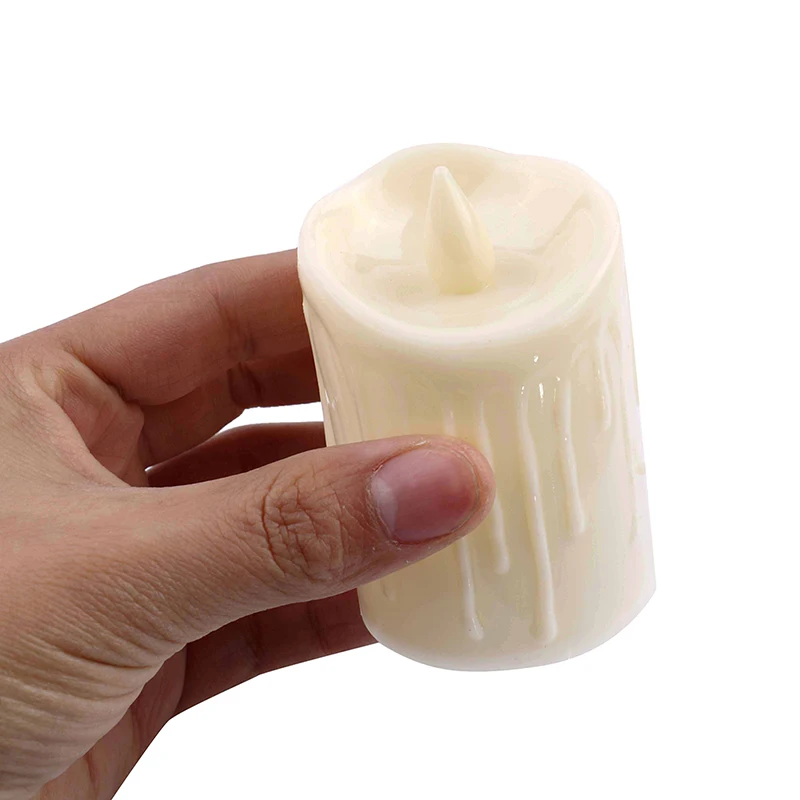 1 шт. светодиодные Чайные свечи домашние Velas беспламенные Свечи на батарейках