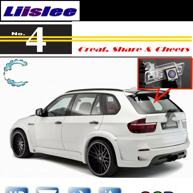 Камера заднего вида Liislee для BMW X5 E53 E70 X5M камера высокого качества PAL / NTSC