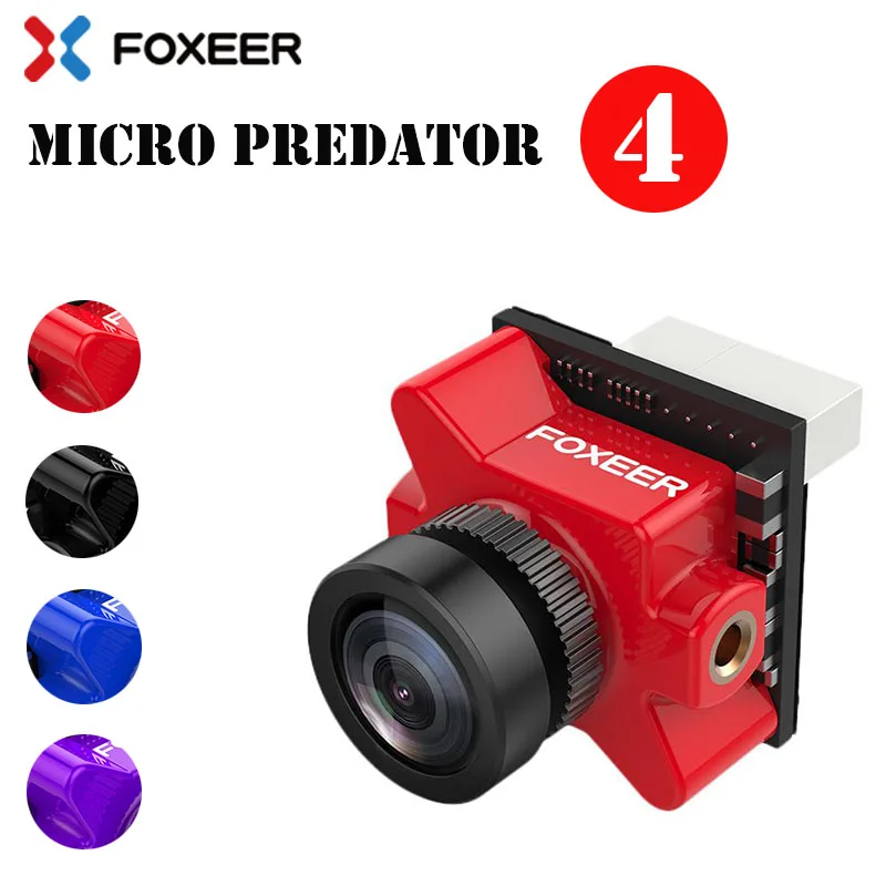 Новый Foxeer Хищник Micro V3 Гонки Все Погоду FPV Камера 16:9/4:3 PAL/NTSC переключаемый Супер WDR