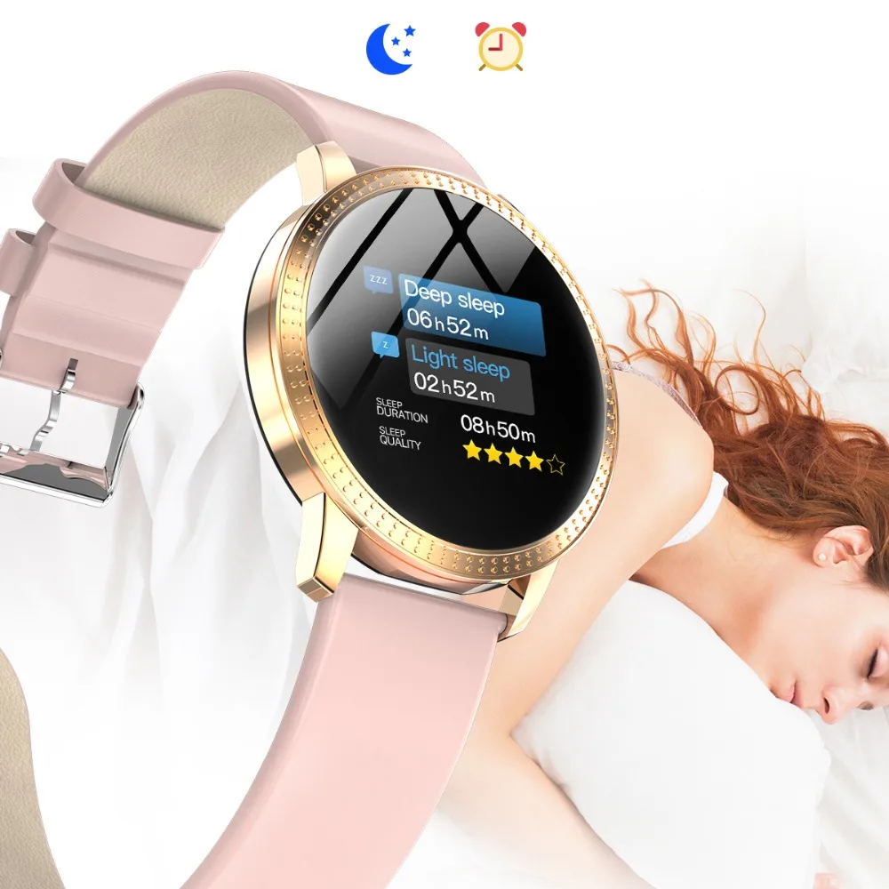 Модные Смарт часы для женщин и мужчин браслет измерения артериального давления