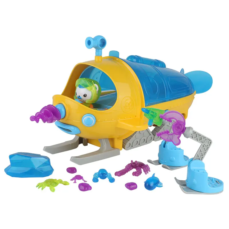 Большой Octonauts подводная лодка игрушки Octo-Pod U лодка китовый корабль модели детские новогодние игрушки подарок