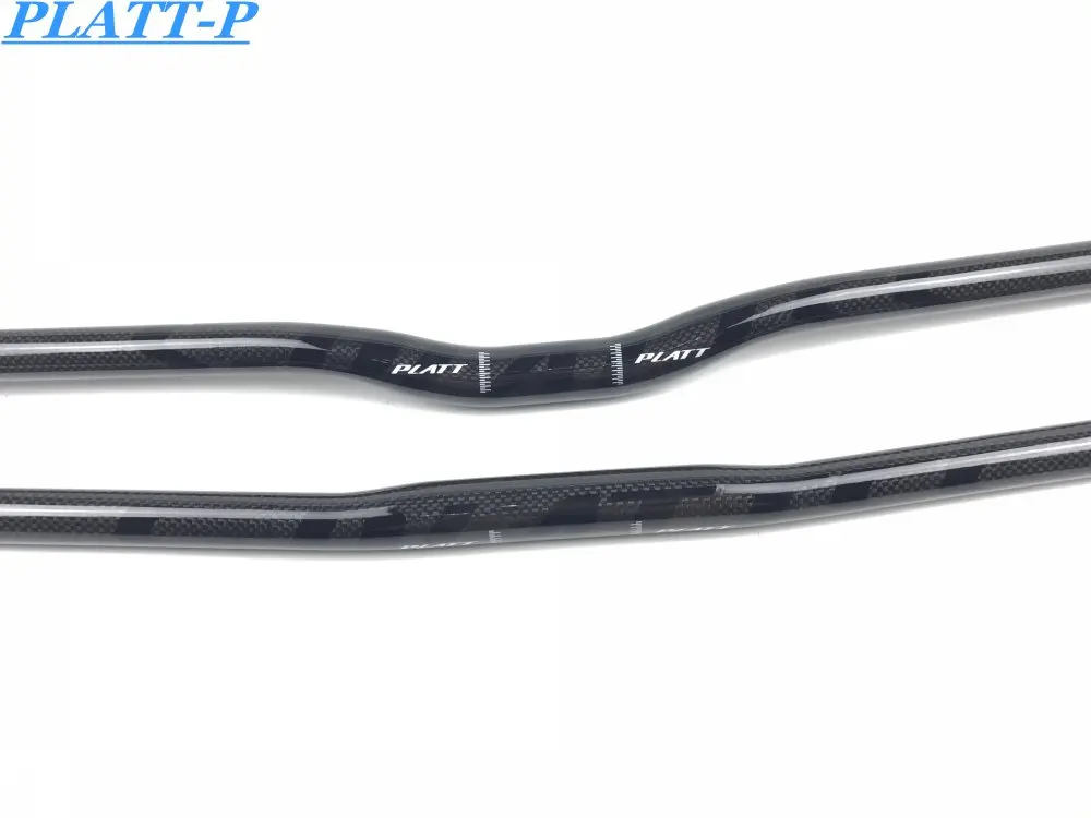 

Full carbon 3K Bicycle steering wheel MTB road bike Swallow-shaped / horizontal Steering wheel control for motorcycles 25.4 mm