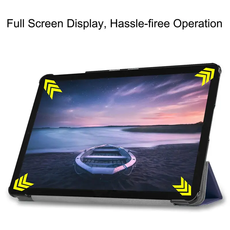 Чехол для Samsung Galaxy Tab S4 10 5 T830 T835 SM-T830 SM-T835 &quotTablet 3 раскладной чехол + ручка |