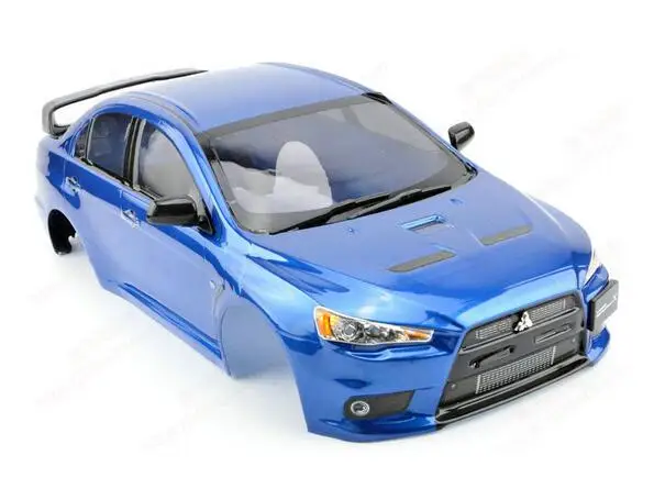 Плоский корпус кузова автомобиля fouring On Race MMitsubishi EVO xfinish для HPI KYOSHO TAMIYA HSP REDCAT LOSI FS