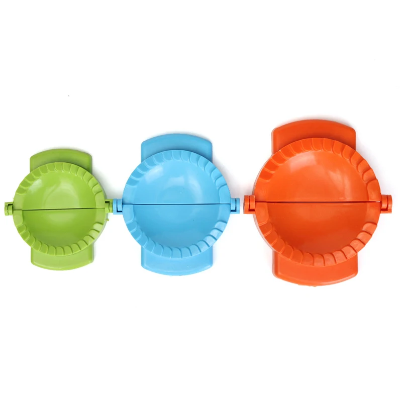 3 шт пластиковая формочка для приготовления пельменей Зеленый Синий Оранжевый