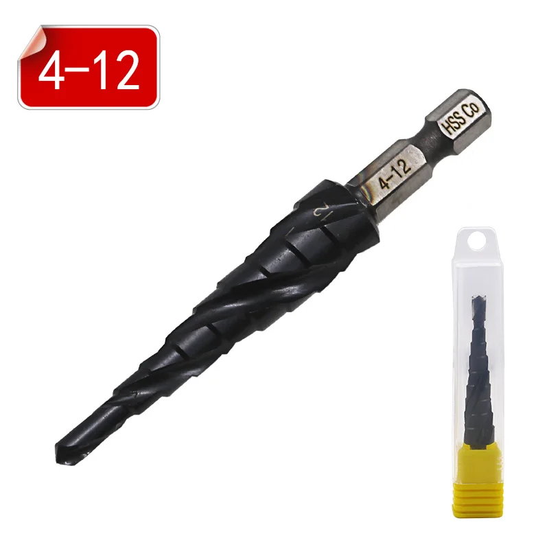 

Ступенчатое сверло из нержавеющей стали HSS CO M35 TiALN