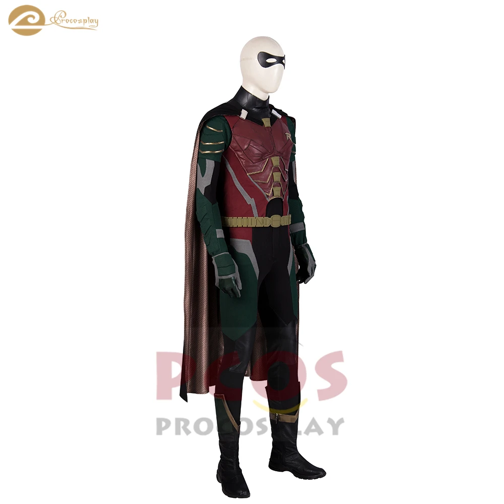 Procosplay сериал Tltans Косплей Nightwing Dick Grayson 1th Robin косплей костюм и ботинки mp004327 |