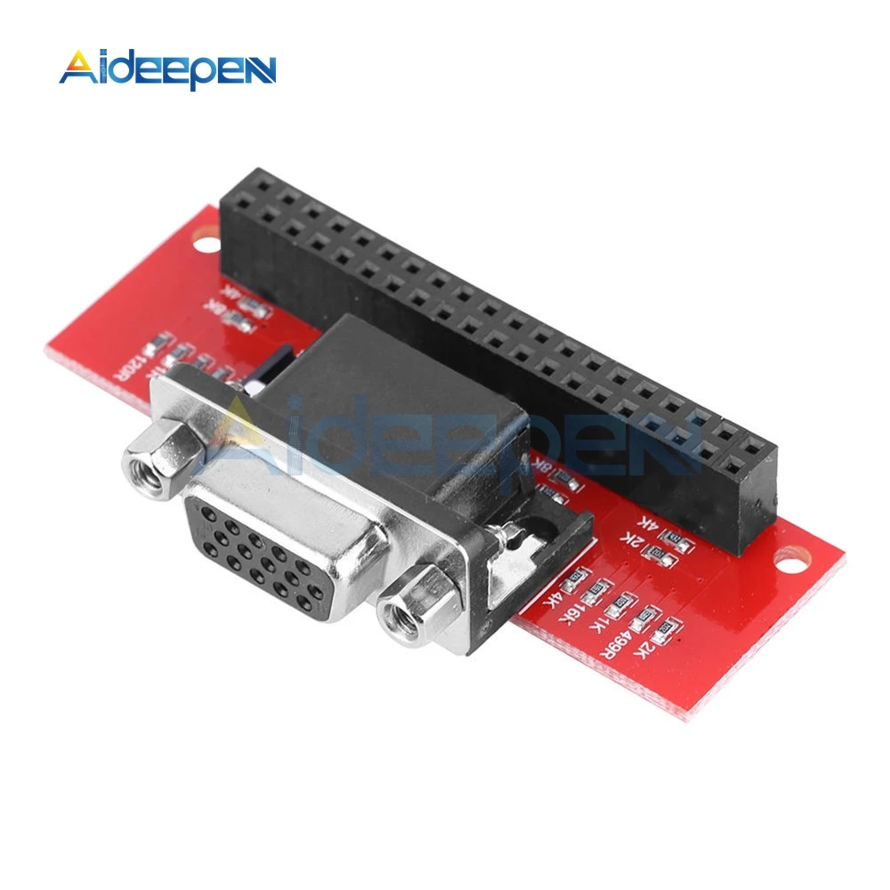 EP 0073 VGA666 Gert VGA плата адаптера модуля GPIO к для Raspberry Pi 3B/2B/B +|Детали и аксессуары