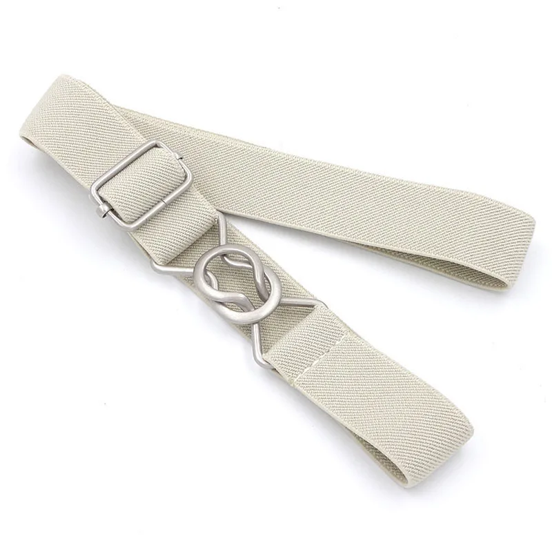 Stretch elastic children with 8 - word fastening leisure simple boy and girl belts FY18101901 | Аксессуары для одежды