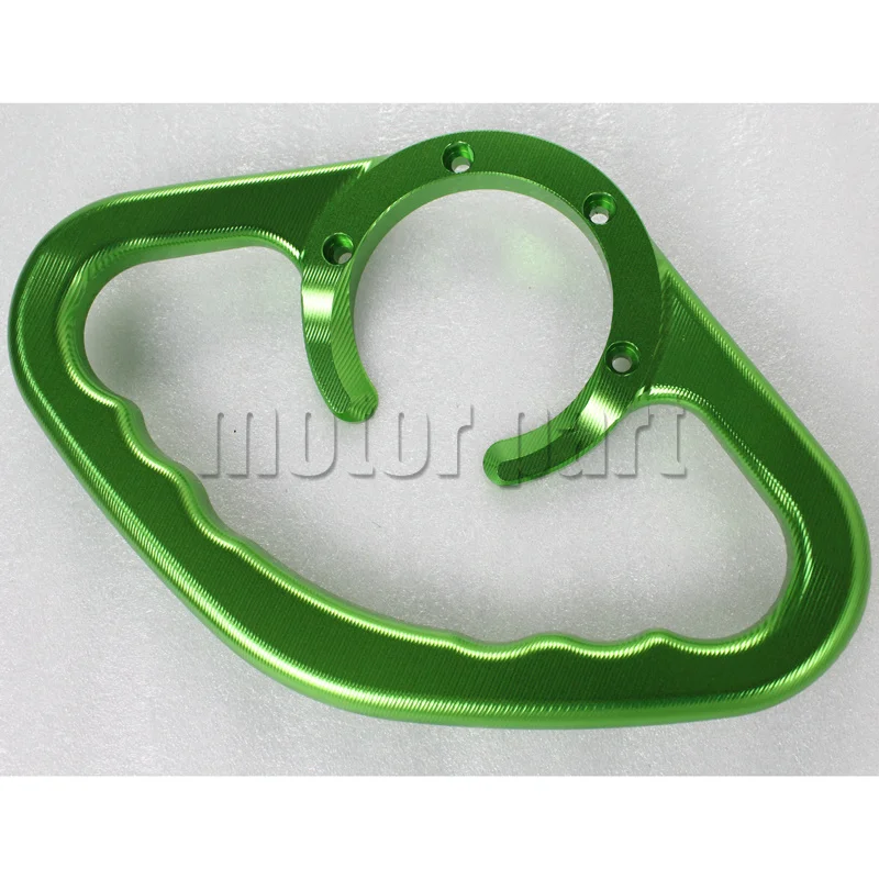 Motorcycle CNC Aluminium Rear Passenger Handle Bar Fuel Gas Tank Grab Grip For Kawasaki Ninja 300 250 2013-2016 Green | Автомобили и