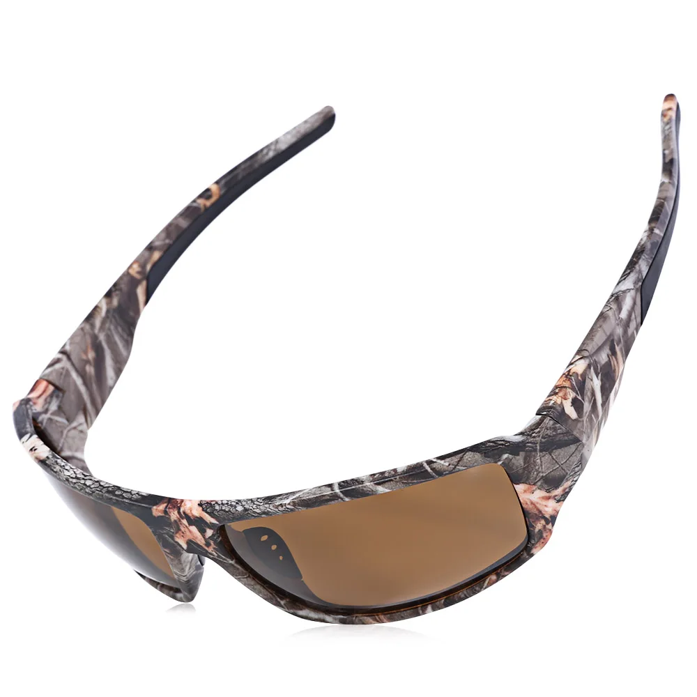2017 Марка поляризованные Солнцезащитные очки для женщин камуфляж Рамка Спорт