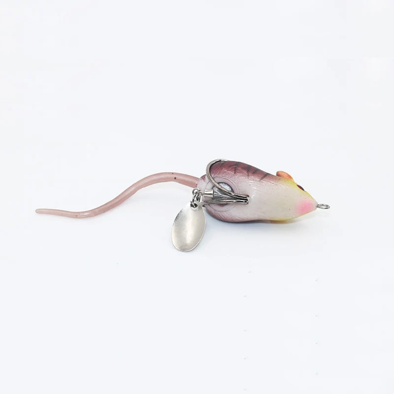 Новинка 4 5 см 10 г приманка Ray Frog мышь Blackfish мягкие искусственные приманки для ловли