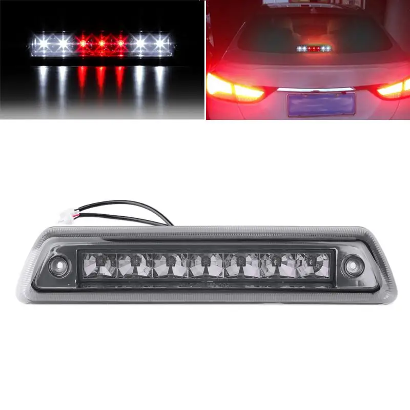 Гибкая 7LED 3 я стоп лампа высокая низкая мощность мотоциклетный светильник