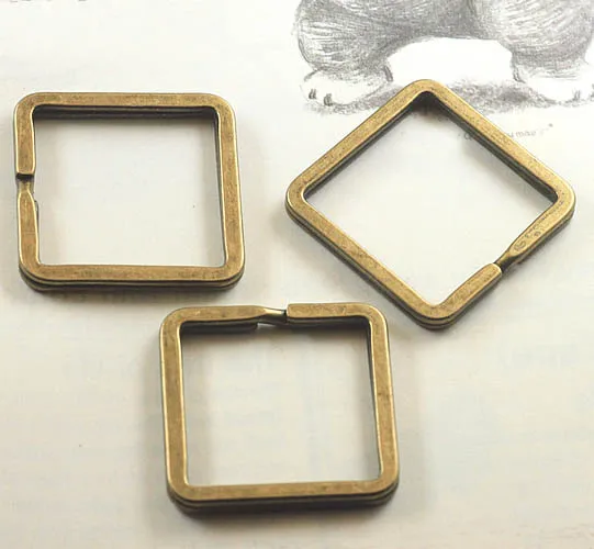 Antique Bronze tone Metal Cute Cartoon Key Holder Split Rings Ring Chain Keyfob Accessories DIY Findings | Украшения и аксессуары