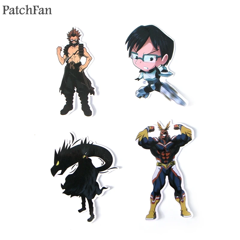 Patchfan 12 шт. My Hero Academy ПВХ водонепроницаемые наклейки для diy скрапбукинга багажа скейтборда ноутбука велосипеда стены гитары A1144