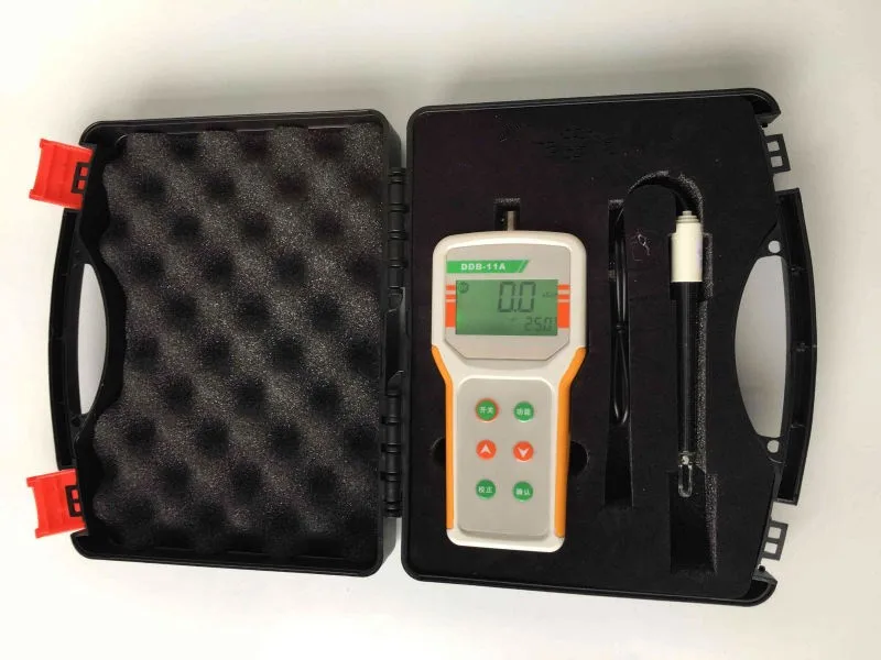 Портативный монитор Проводимости Тестер электропроводности инструмент для