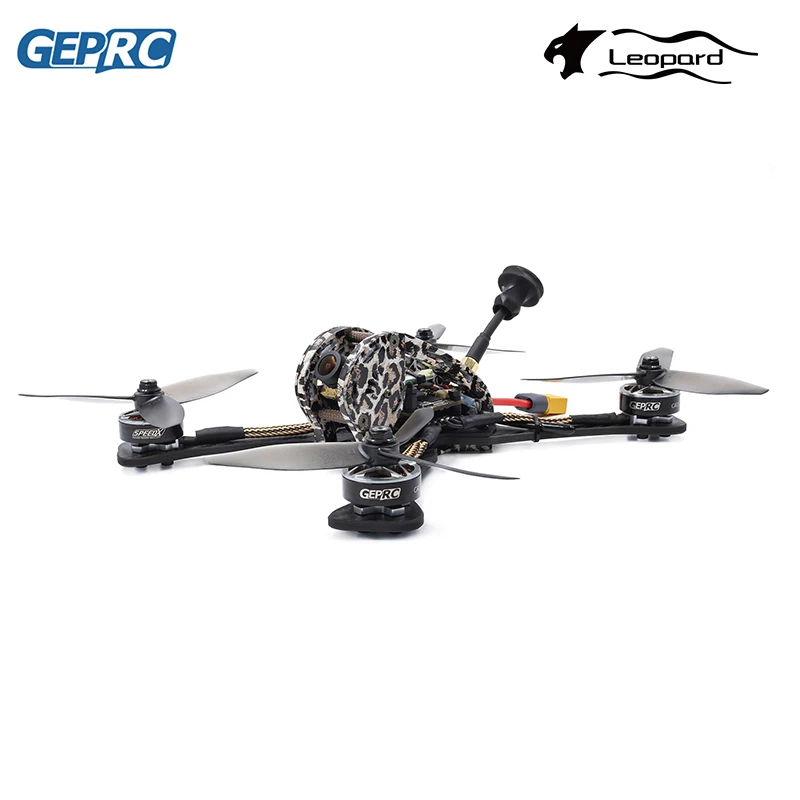 GEPRC GEP LSX5 Leopard 2306 2450kv бесщеточный мотор SPAN F4 Tower AIO FC Caddx Ratel 1 8 мм камера 5040 пропеллер