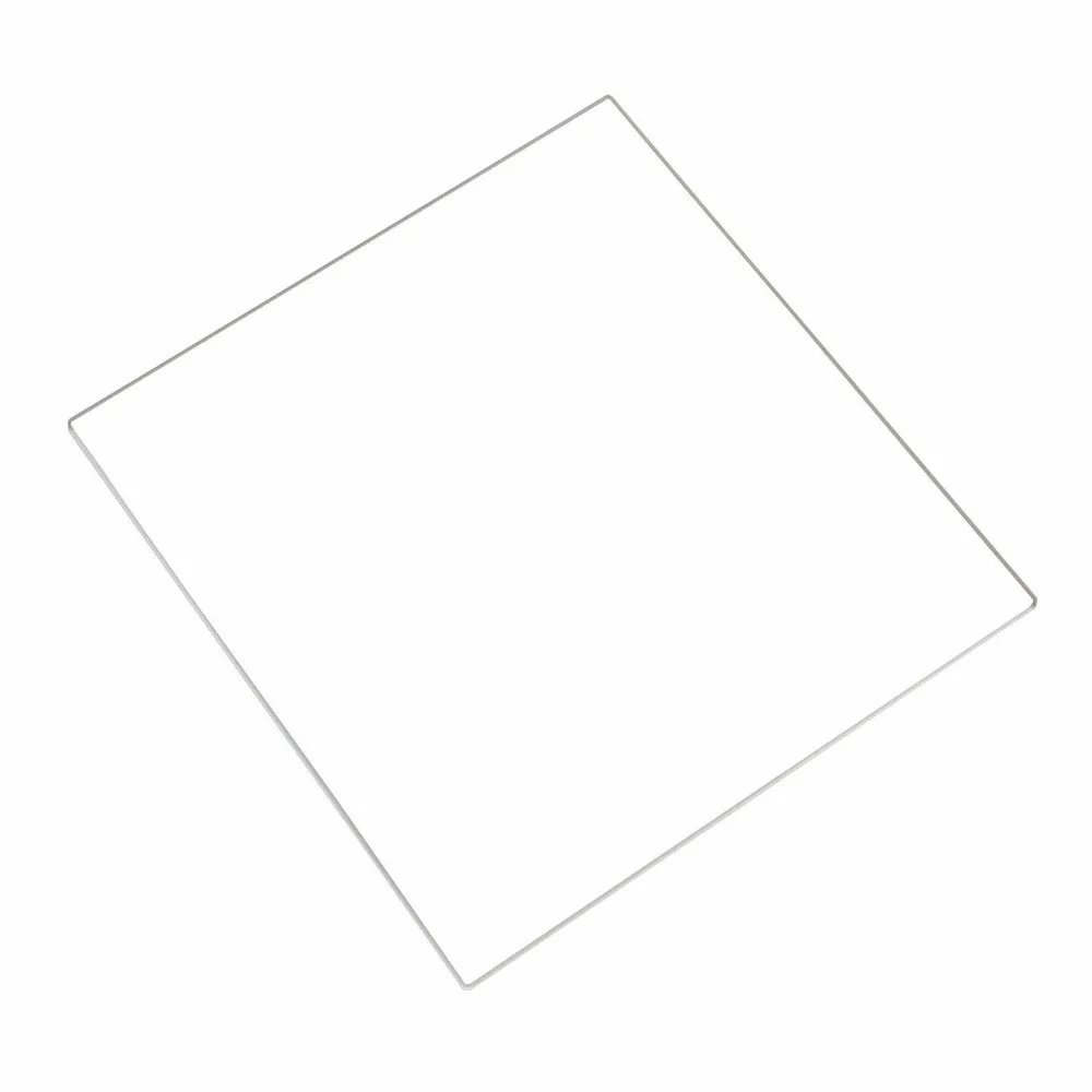 3D принтер боросиликатное стекло с подогревом сборки пластины 235x235x3 мм для Creality