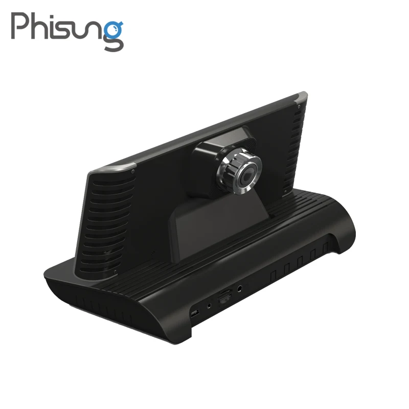 4G Автомобильный видеорегистратор Android wifi GPS Full HD 1080P с двумя объективами